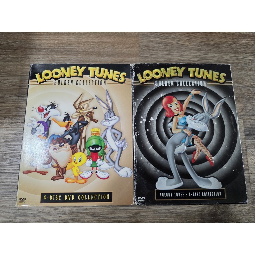 Looney Tunes: Golden Collection, 4-disc And Looney Tunes Vol 3 DVD collection